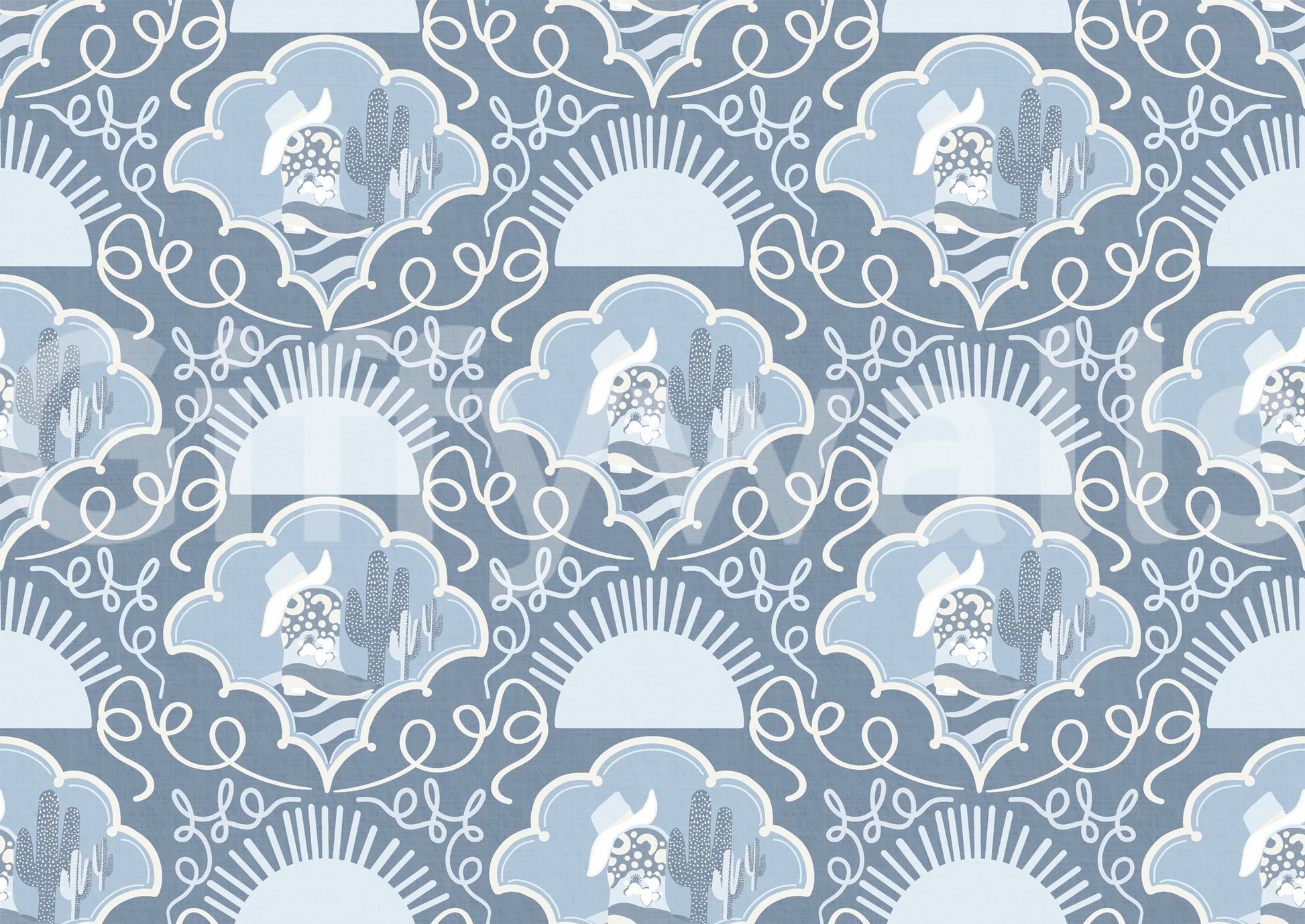 The image captures the spirit of the Southwest.

