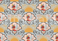 The image captures the spirit of the Wild West.

