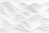 The Sculpted White Serenity mural makes a sophisticated and subtle statement.

