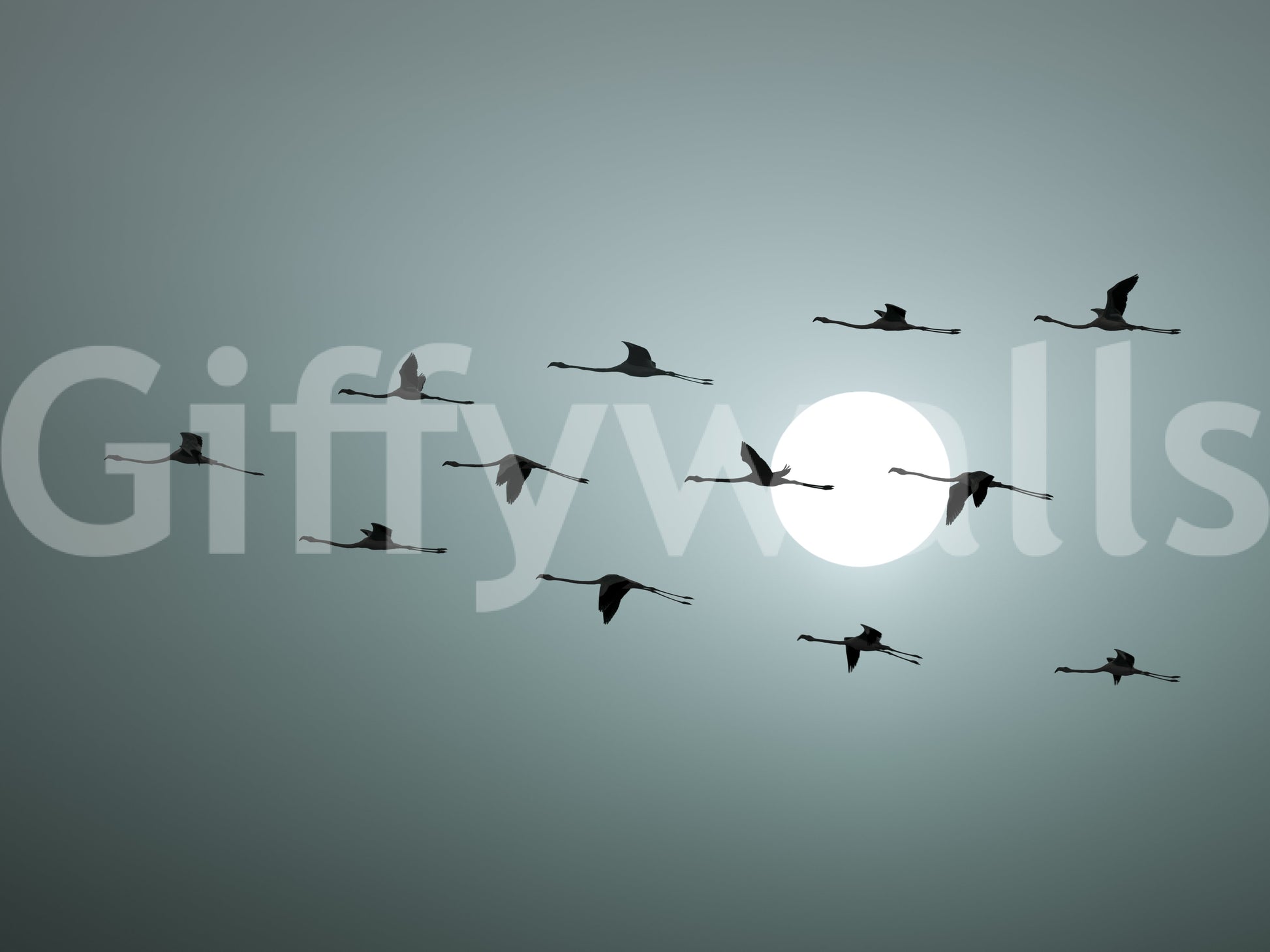 The design is non-realistic and interpretive.

