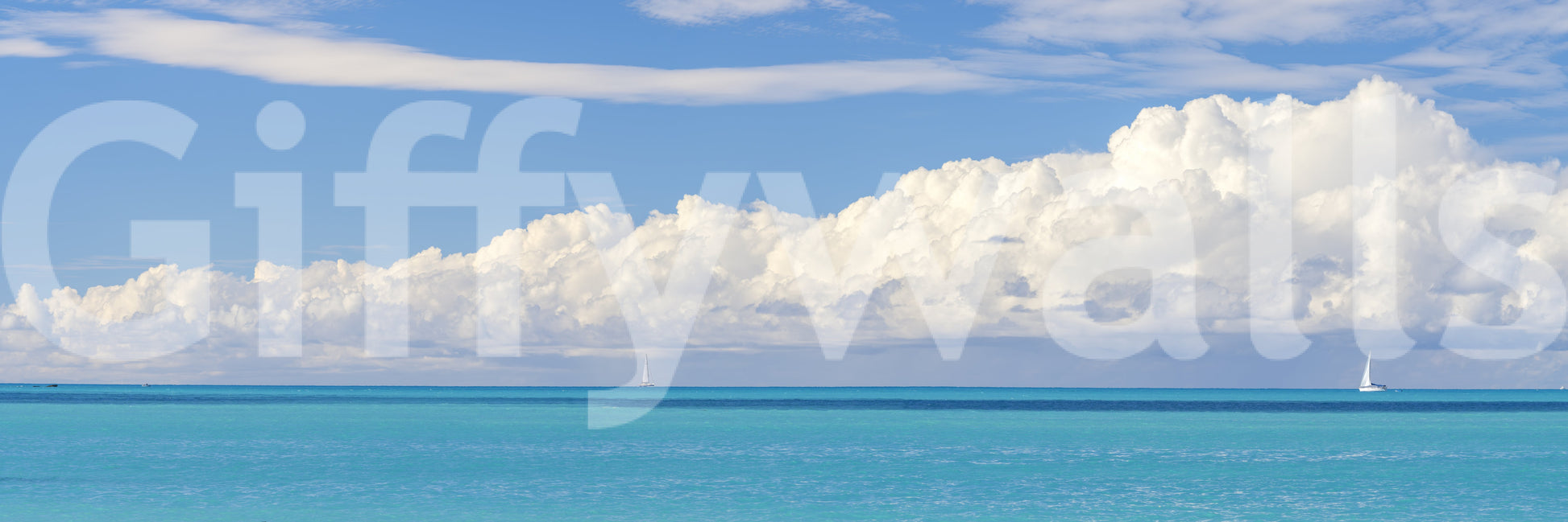 The clouds are long and fluffy.

