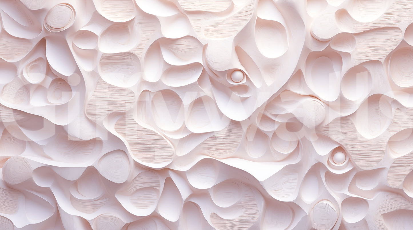 The design is non-realistic and interpretive.

