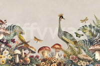 The design is non-realistic and interpretive.

