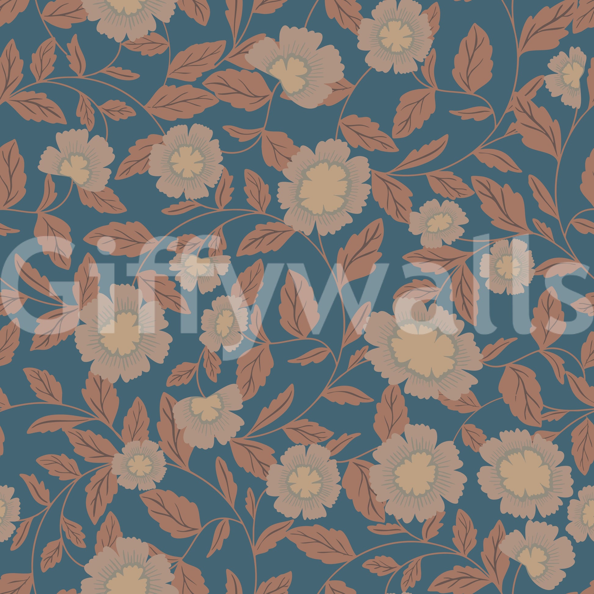 The design is non-realistic and interpretive.

