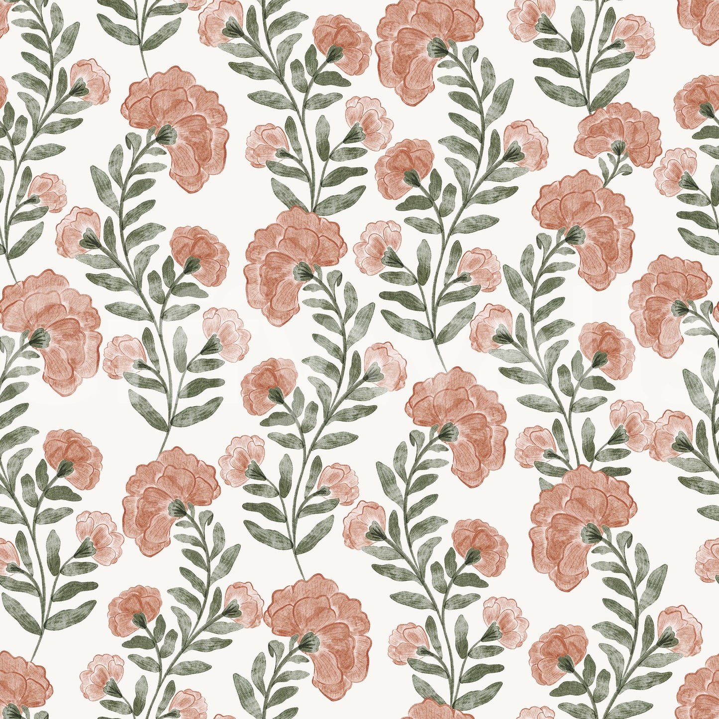 The design is non-realistic and interpretive.

