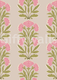 The feeling is one of fresh elegance.

