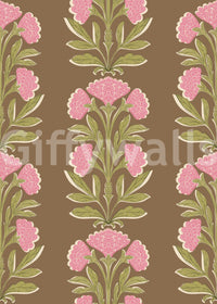 The design is non-realistic and interpretive.

