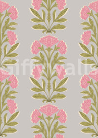 The design is non-realistic and interpretive.

