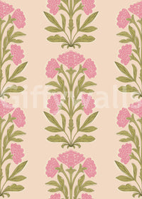 The design is non-realistic and interpretive.

