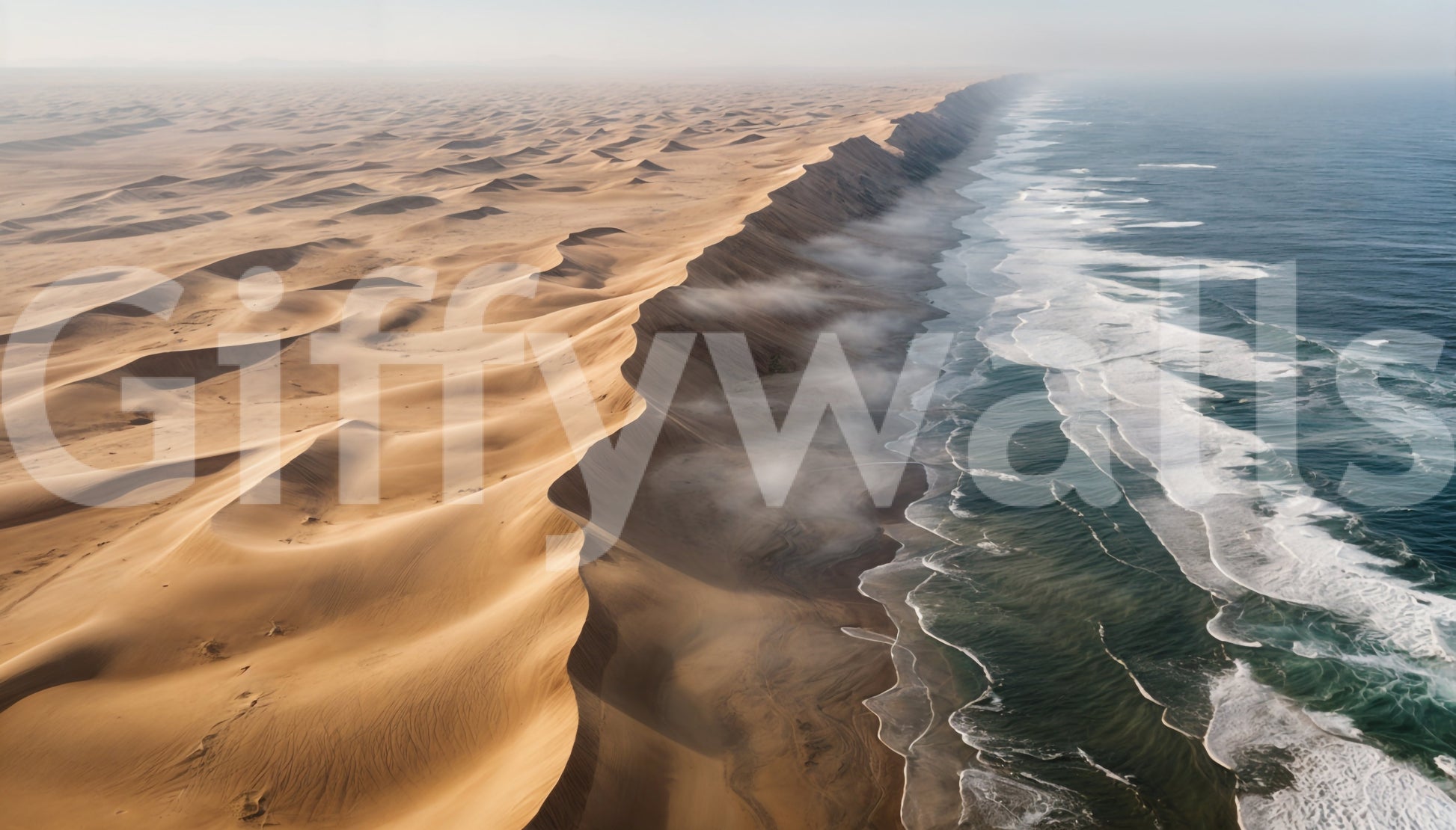 The design is non-realistic and interpretive.

