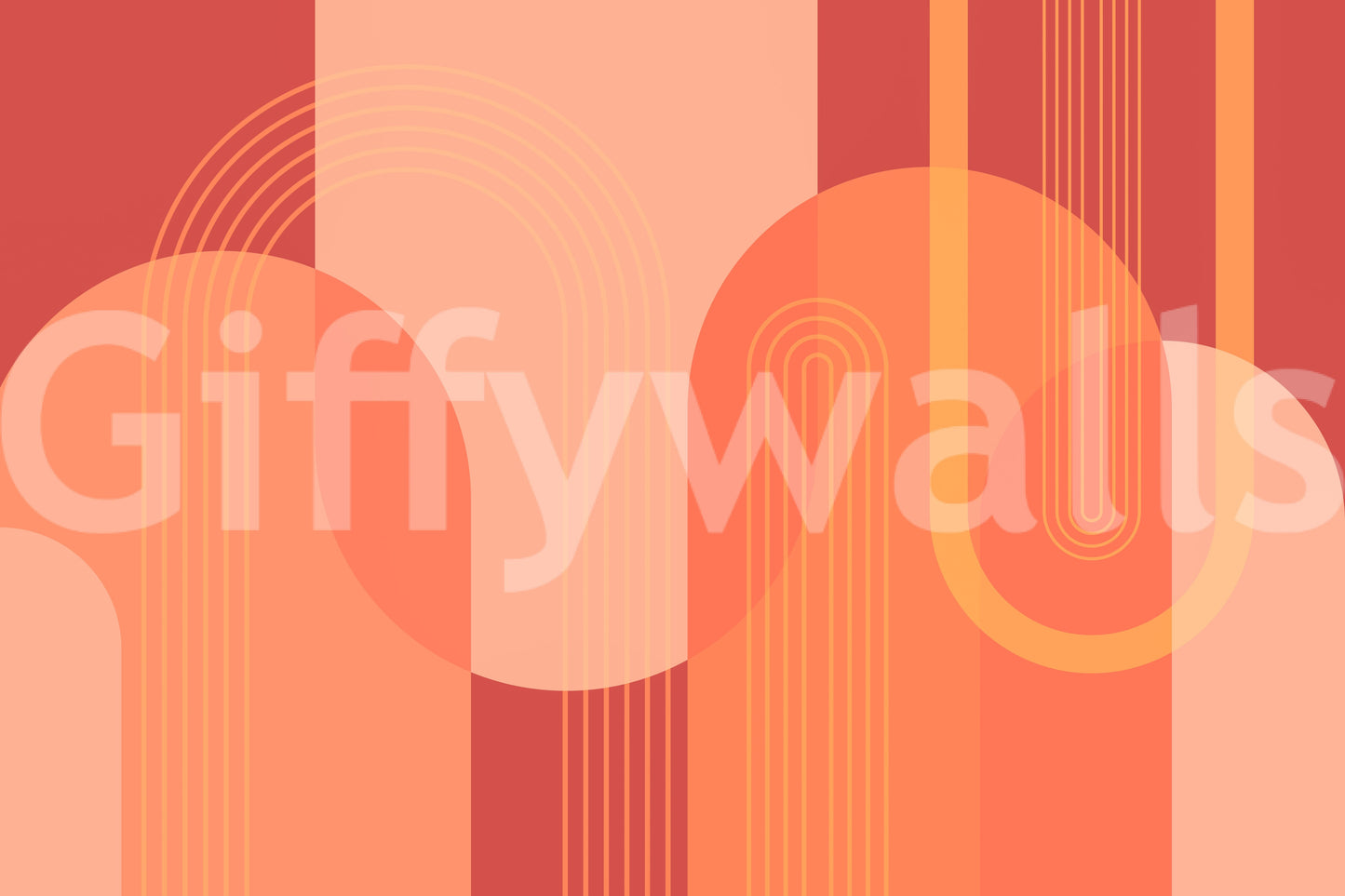 The design is non-realistic and interpretive.

