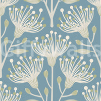 The design is non-realistic and interpretive.

