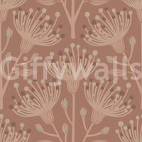 The design is non-realistic and interpretive.

