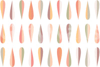 The design is non-realistic and interpretive.

