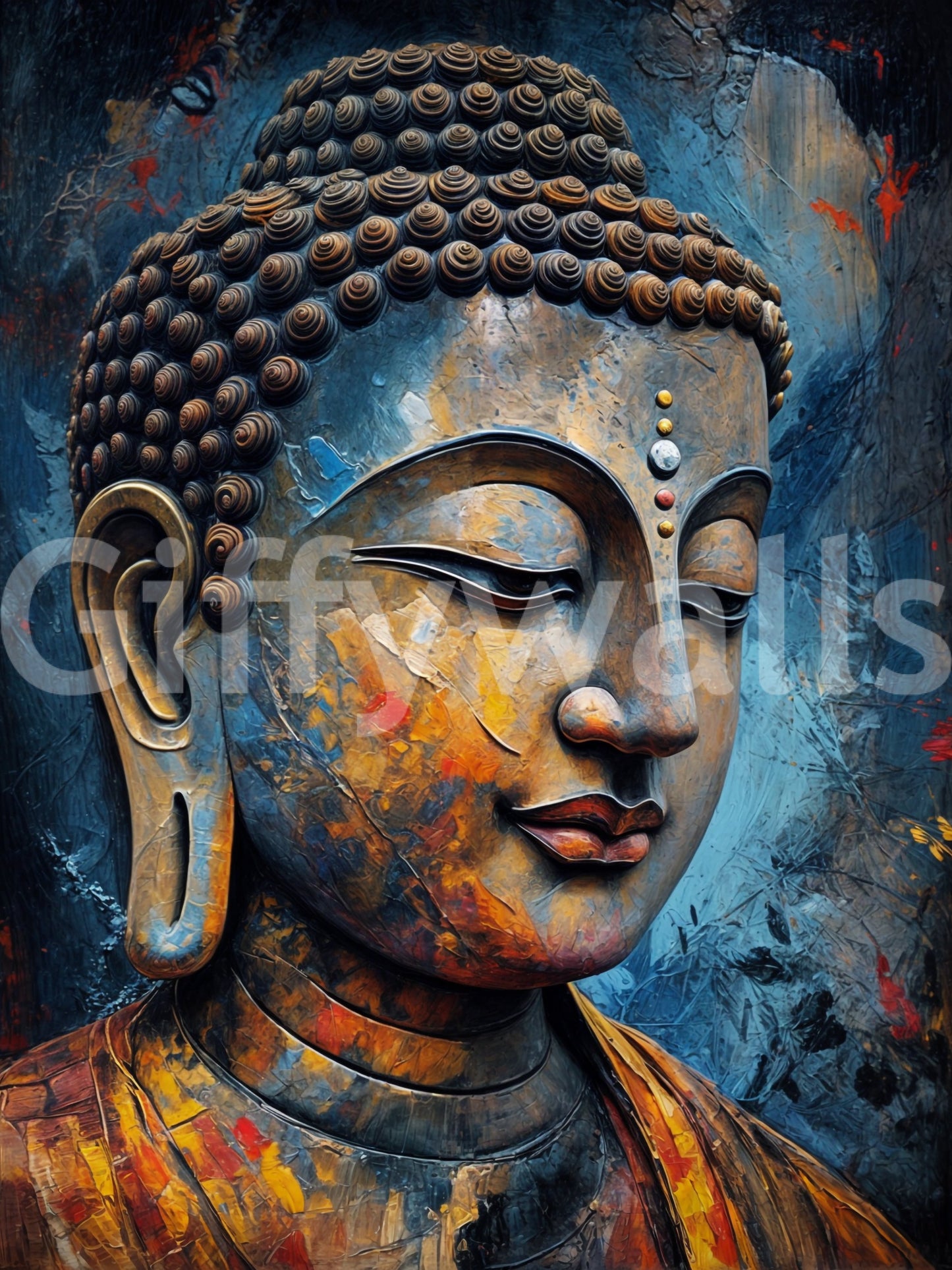 Oplysning vægmaleri