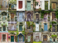 The wallpaper has a smooth, non-reflective matte finish.

