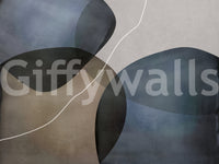 The wallpaper features a subtle, calming pattern.

