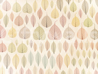 The wallpaper features a subtle, delicate pattern.

