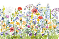 The wallpaper has a classic, timeless feel.

