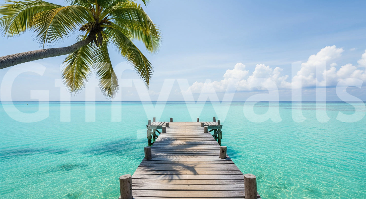 It's a great choice for a peaceful, vacation-inspired design.