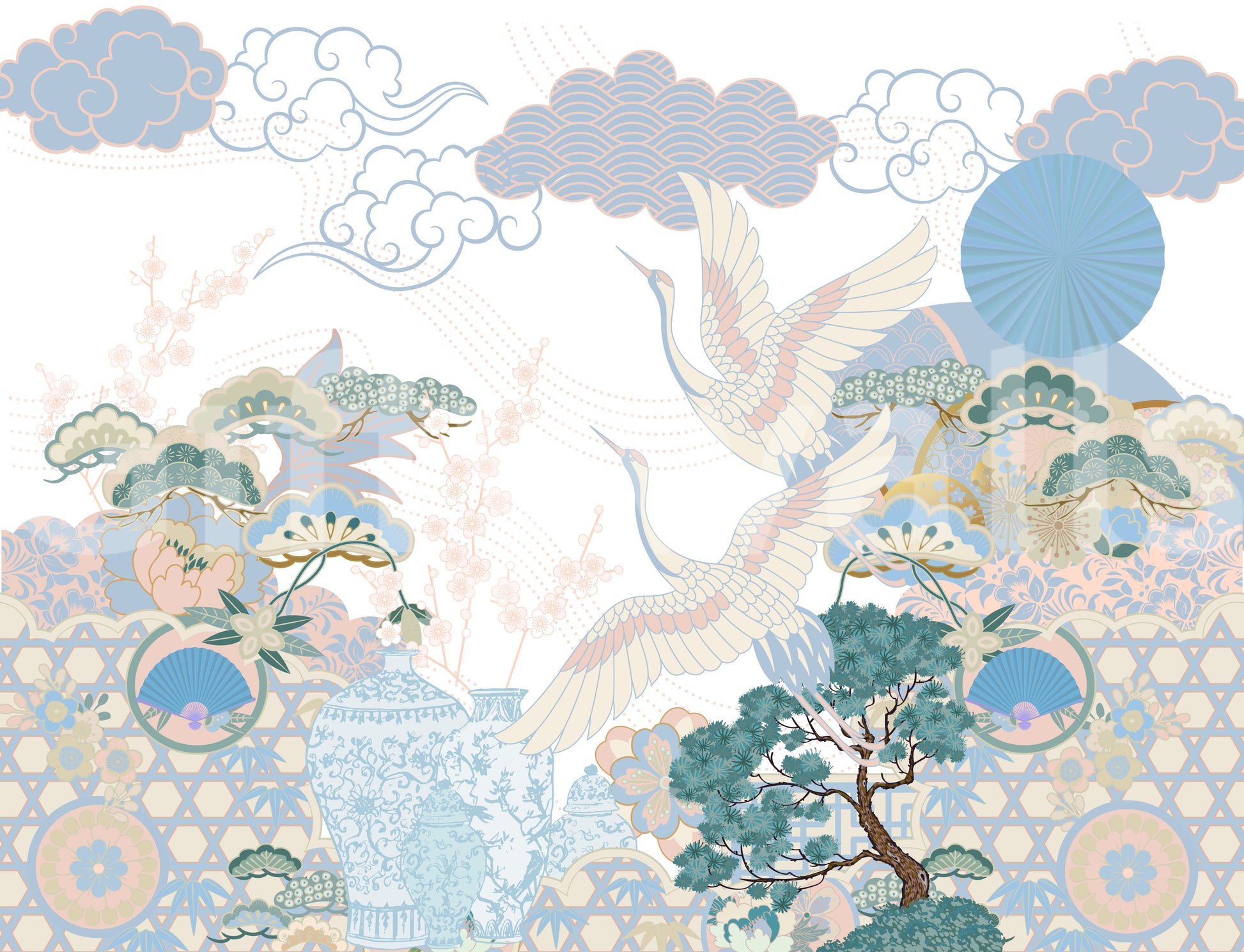 The style is painterly or a detailed illustration.

