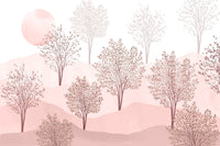 The style is painterly or a soft-focus photograph.

