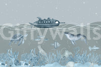 The style is painterly or a detailed illustration.

