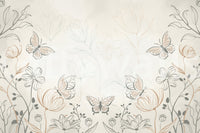 The style is a soft-focus illustration or a painterly design.

