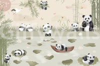 The style is a soft-focus illustration or a painterly design.

