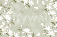 The style is a soft-focus illustration or a painterly design.

