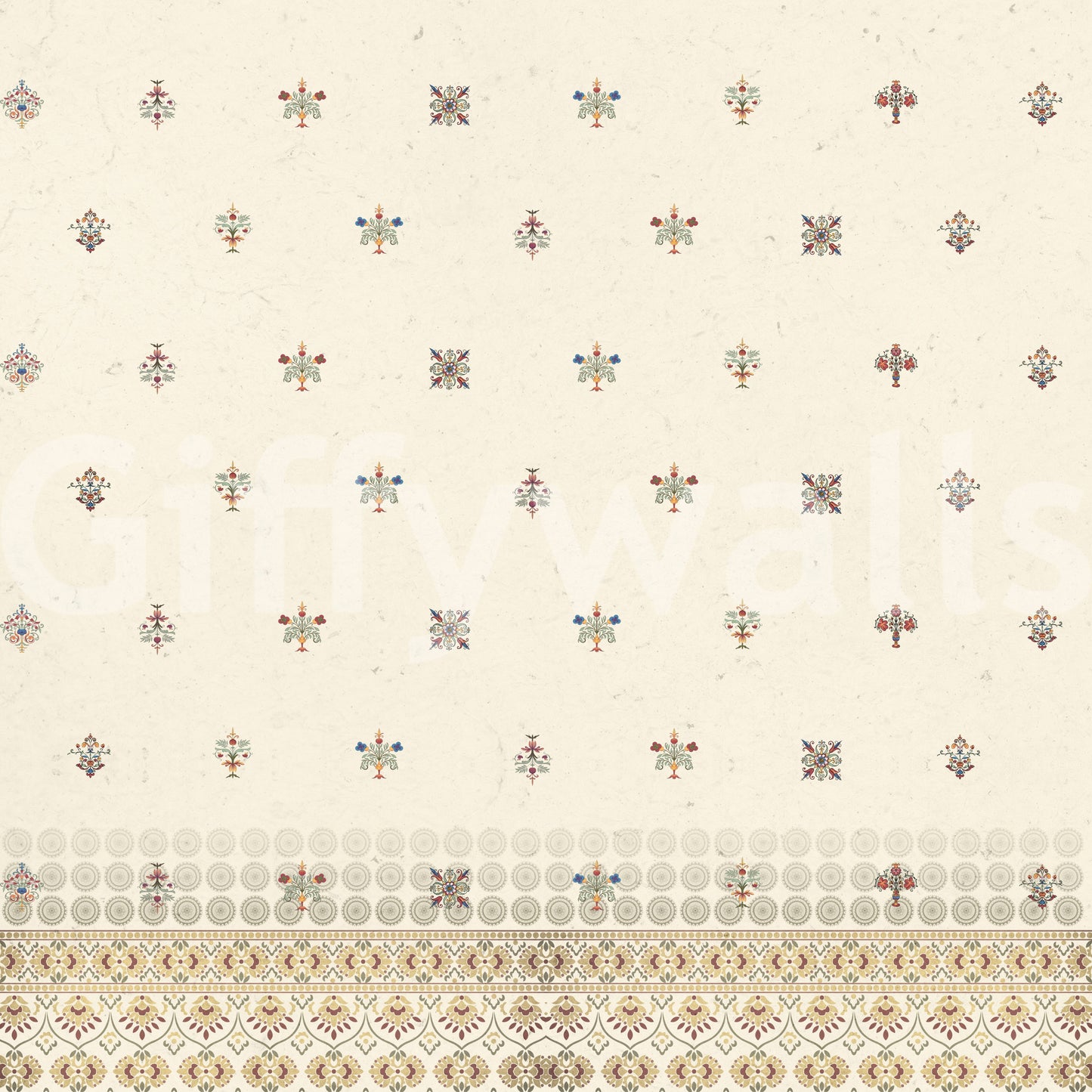 The style is a soft-focus illustration or a painterly design.

