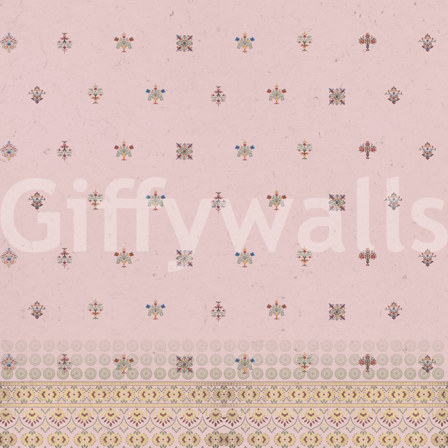 Zardozi pink, peaceful and calm

