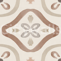 Faux window with a view of a magical design