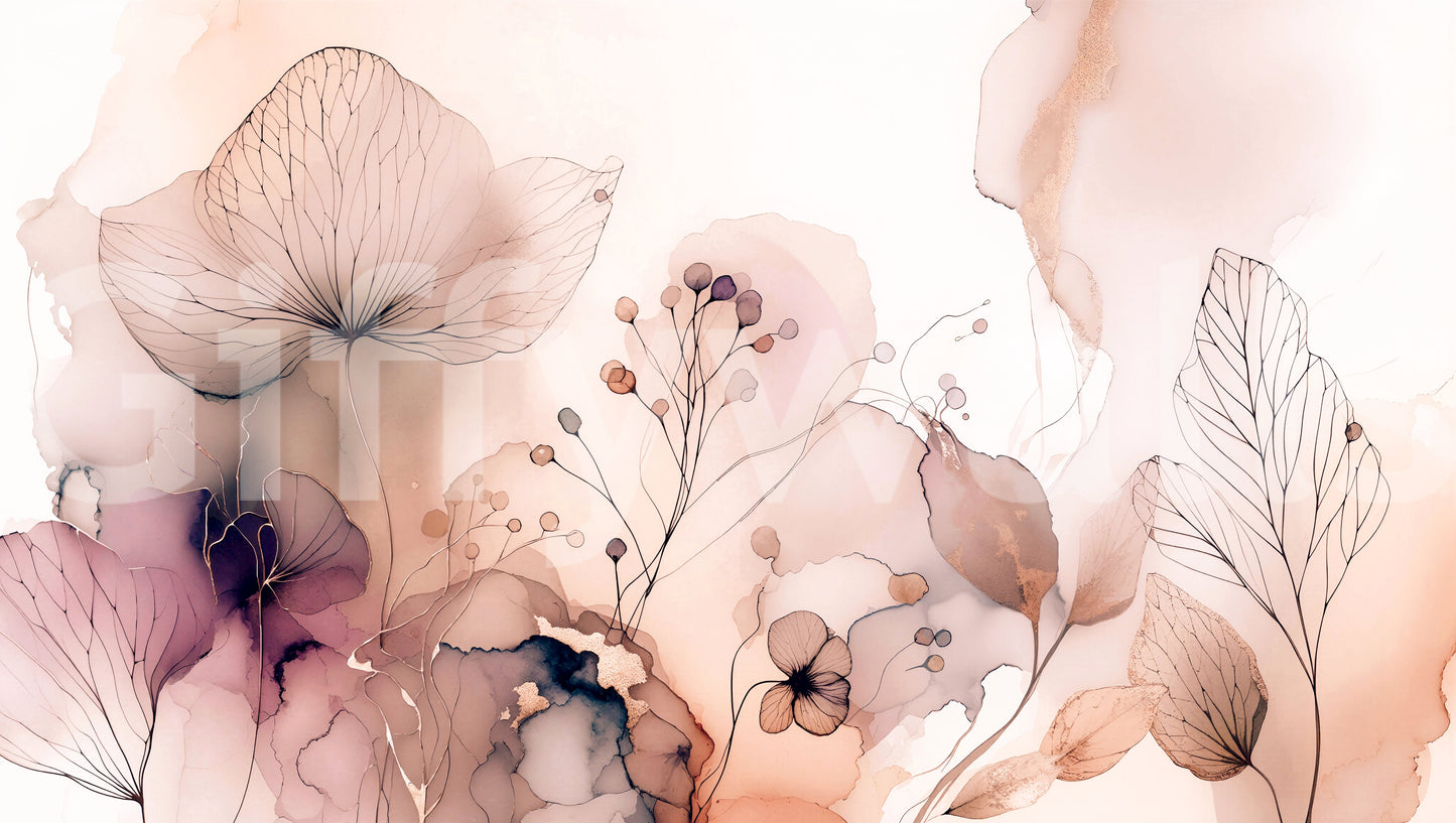 Serenity blossom dream, peaceful and calm

