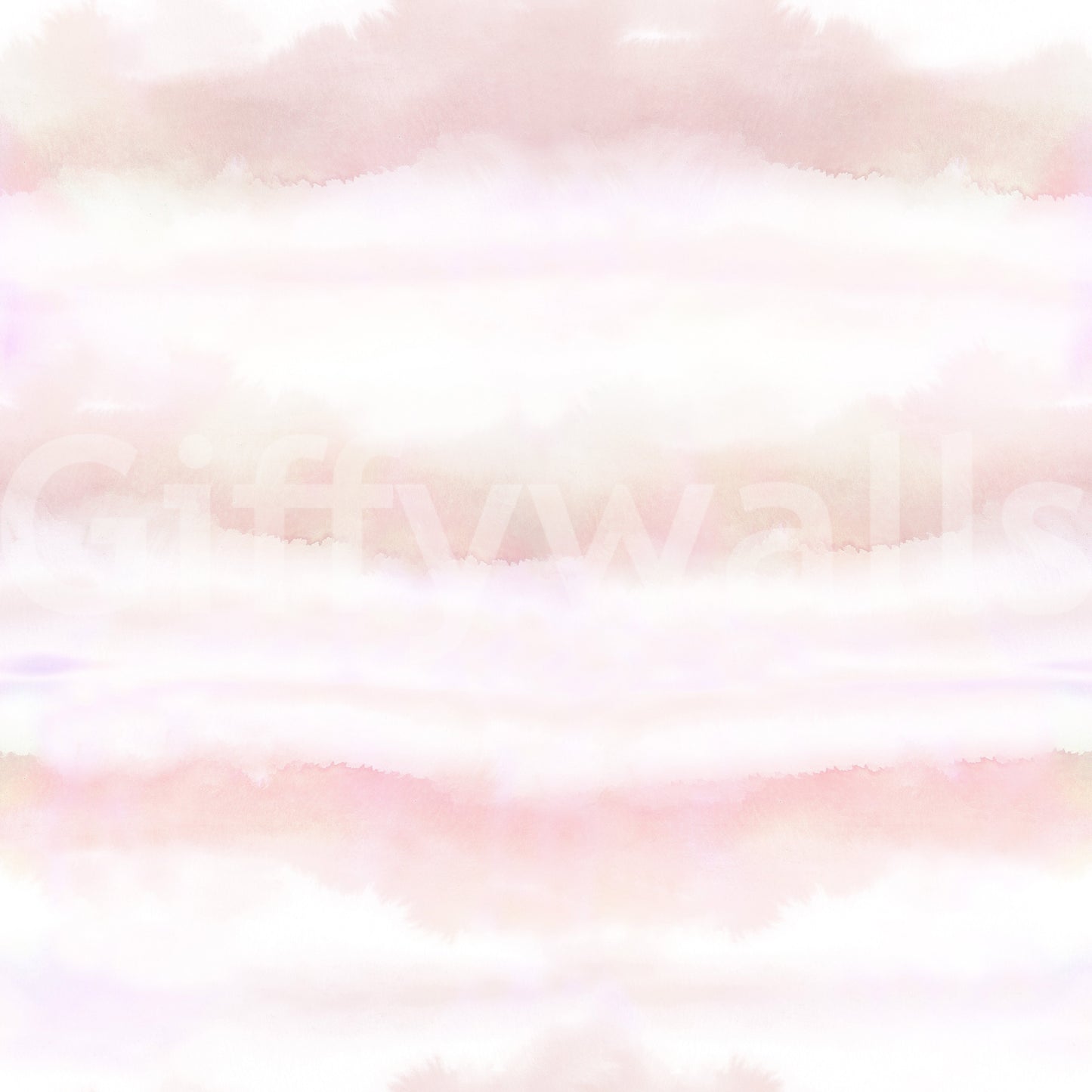 A seamless pattern of pink and purple clouds on a wall

