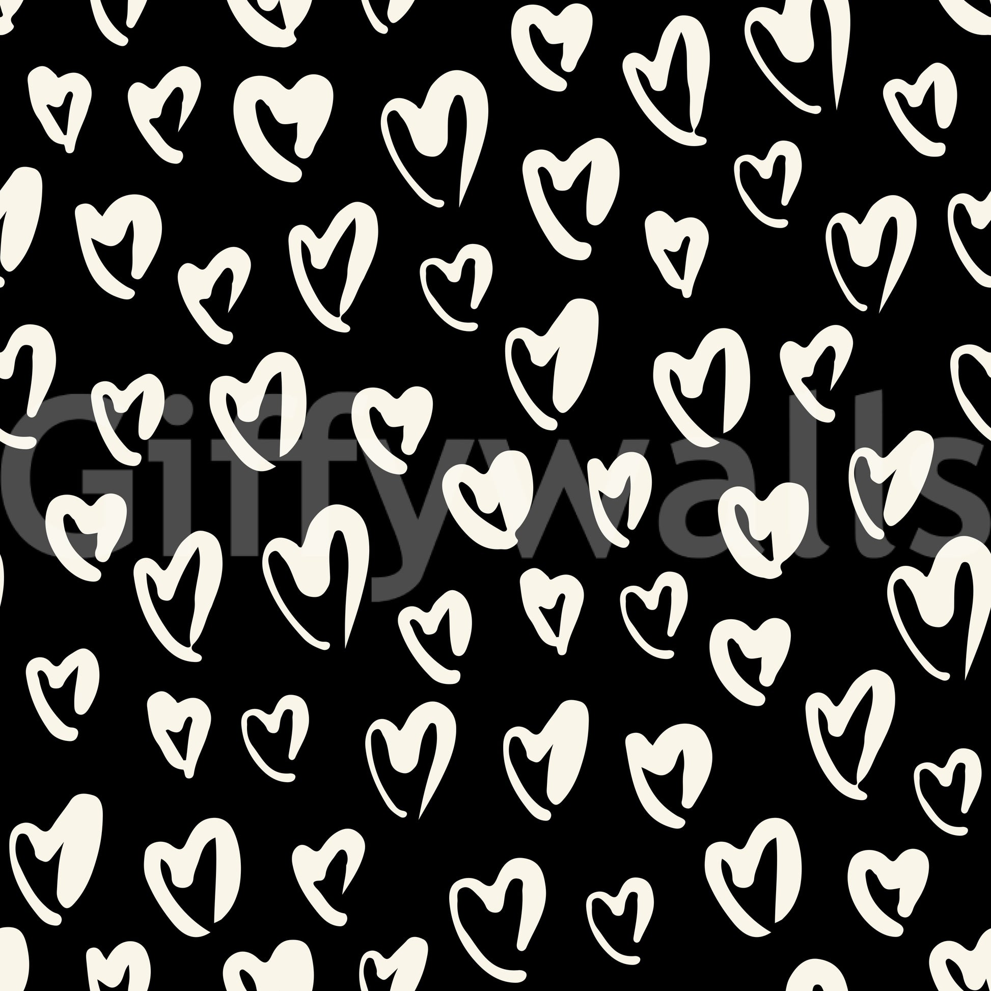 Fluffy Hearts elegant wallpaper

