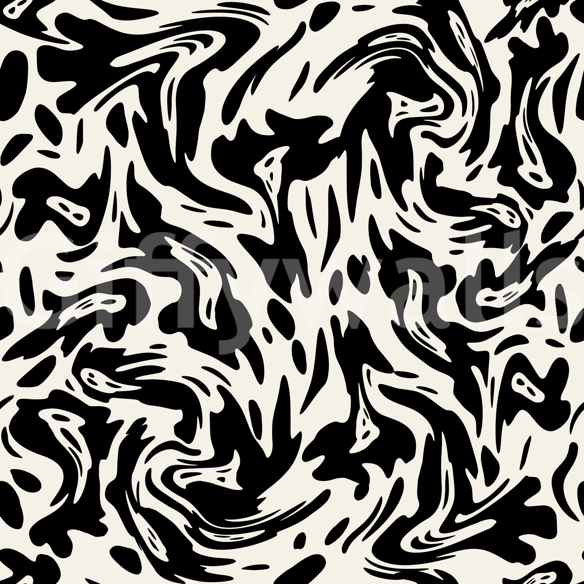 Fluid shapes wall art wallpaper.

 