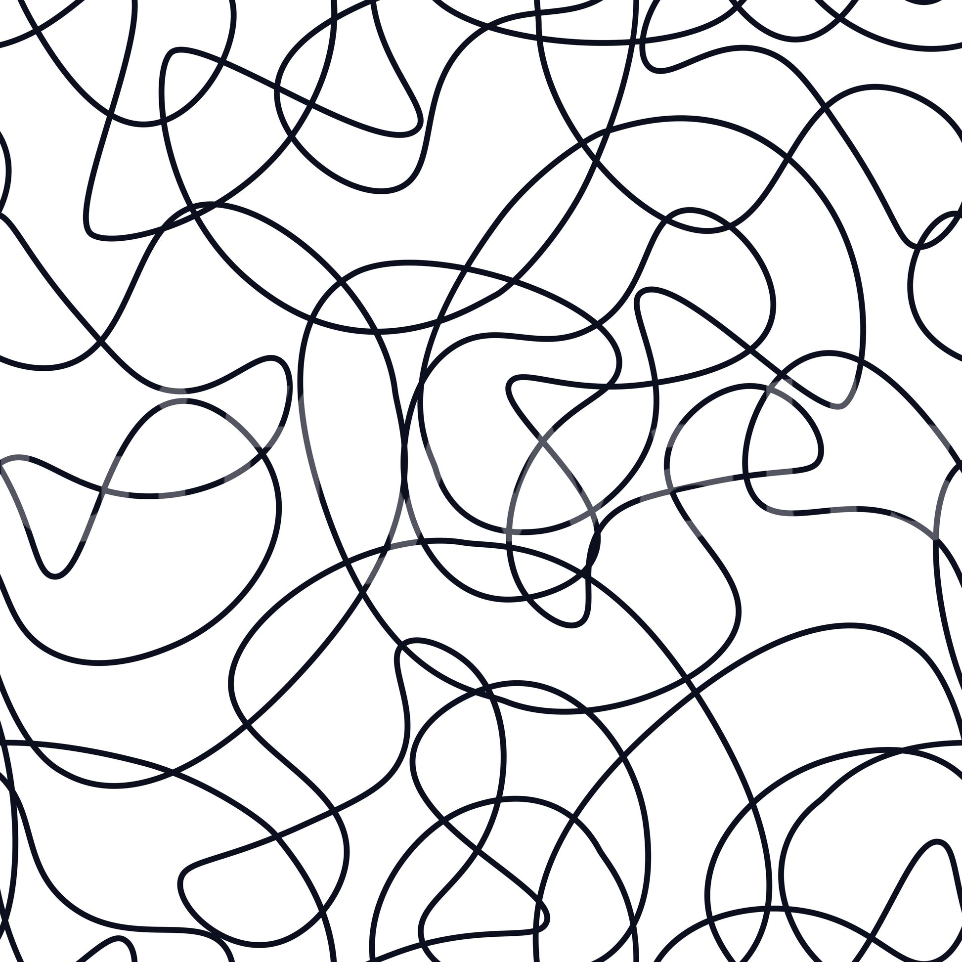 Abstract shapes wall decor

