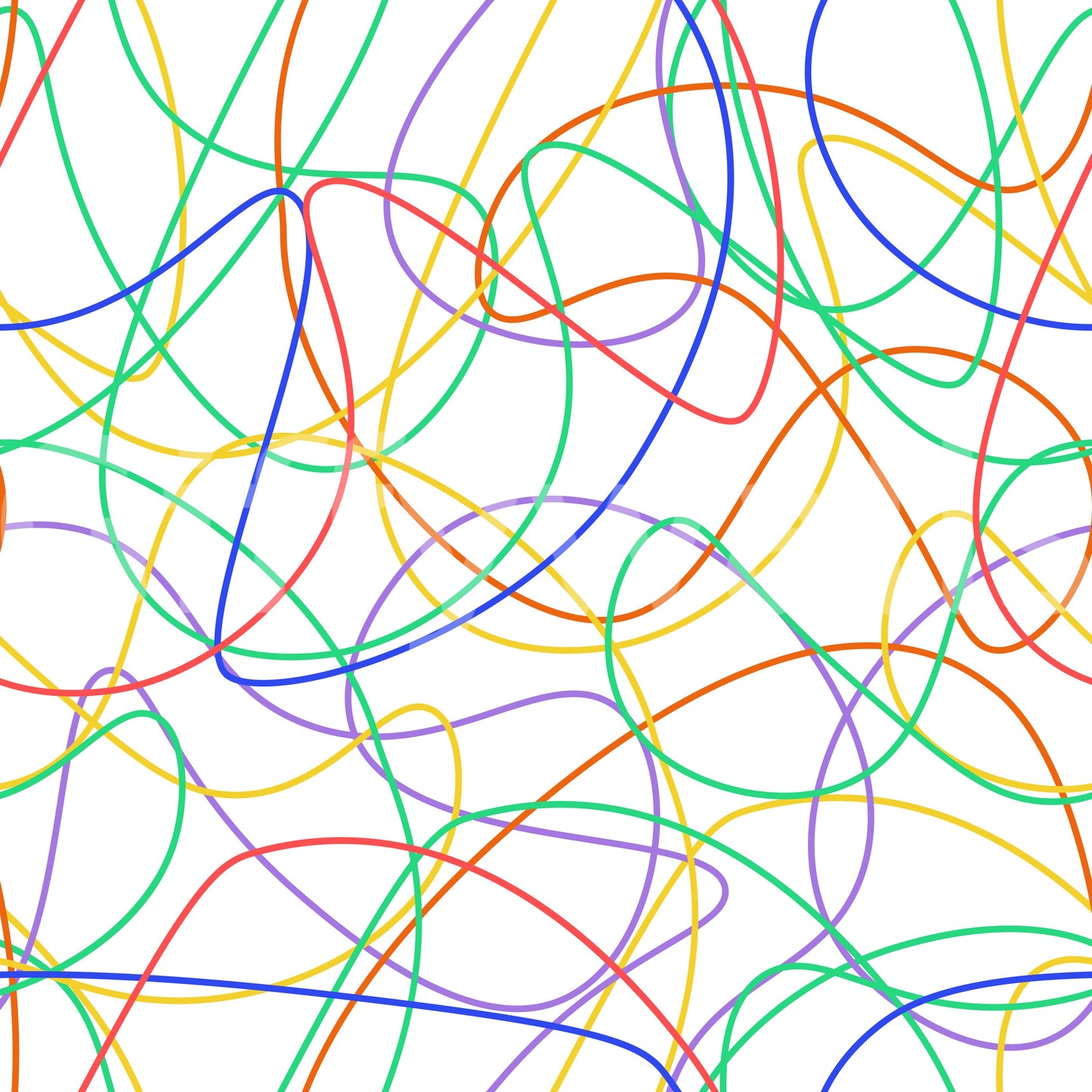 Colorful Line Print Wallpaper⁠