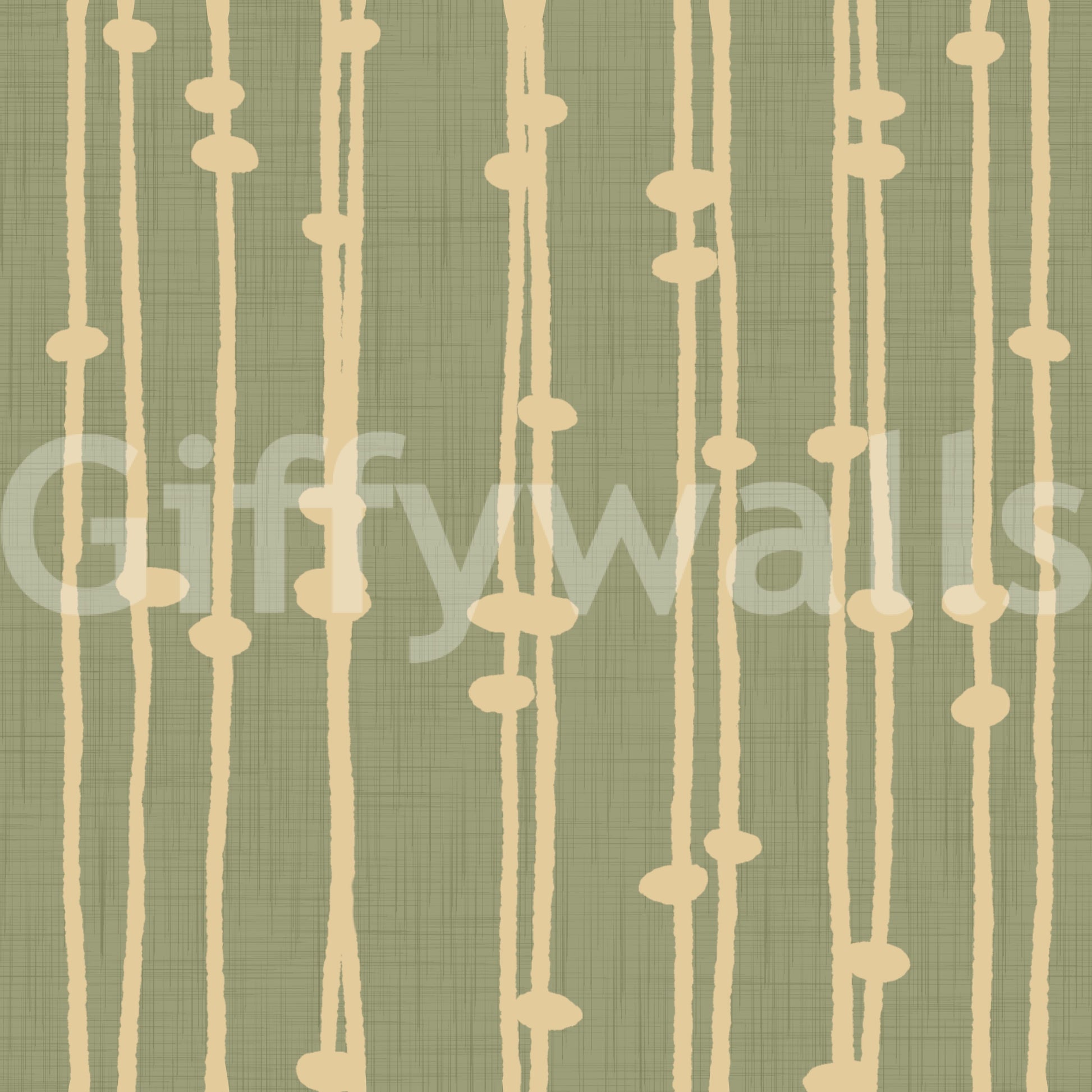 Boho Jewel Tone sage stripes decor