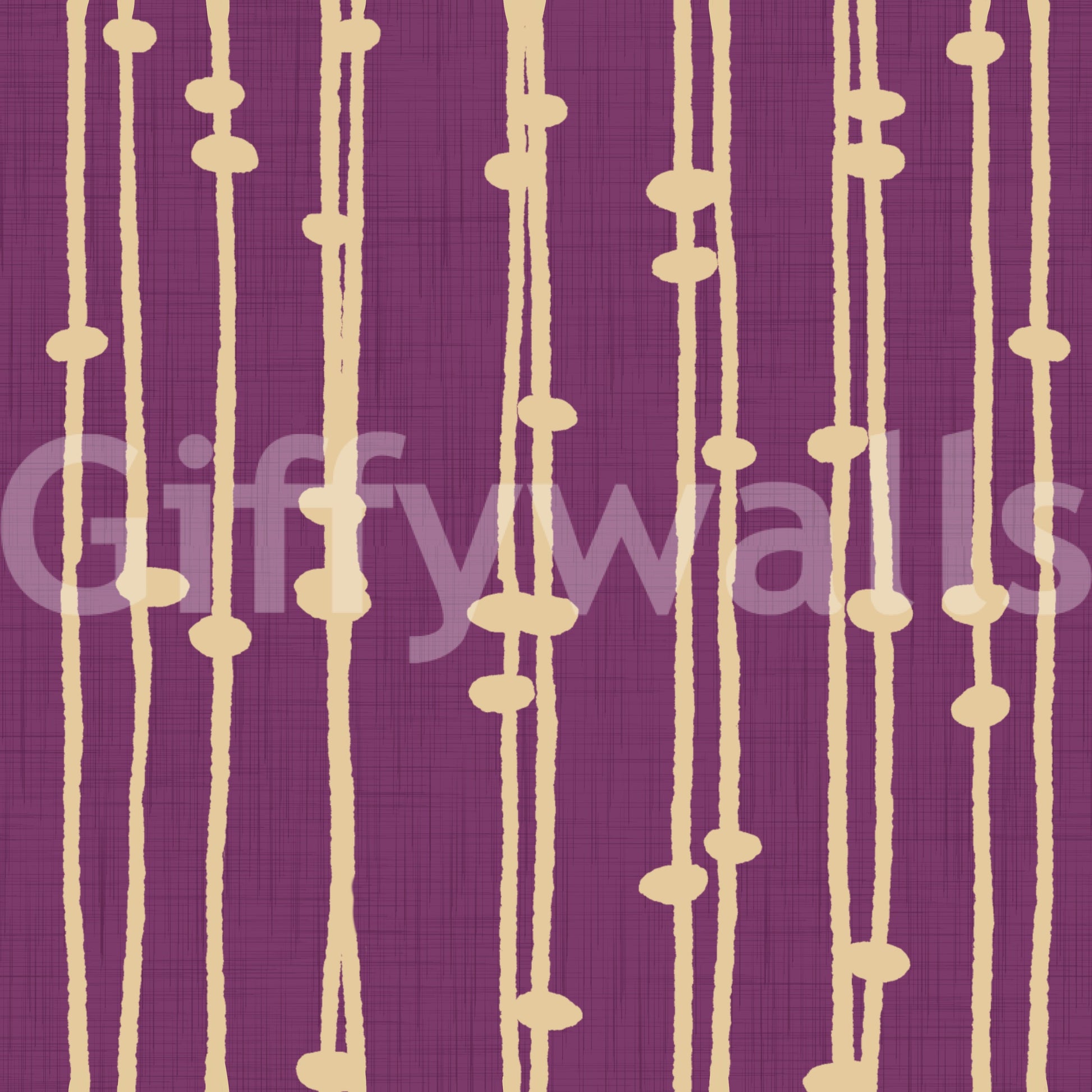 Boho Jewel Tone purple stripes wallpaper