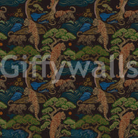 Whispers of the Tiger Grove graceful wallpaper

