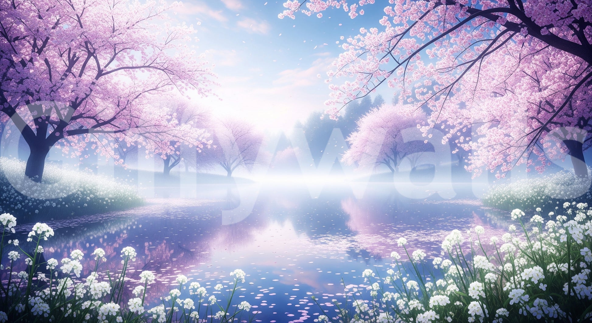 A detail of the warm tones in the flowers and greenery.