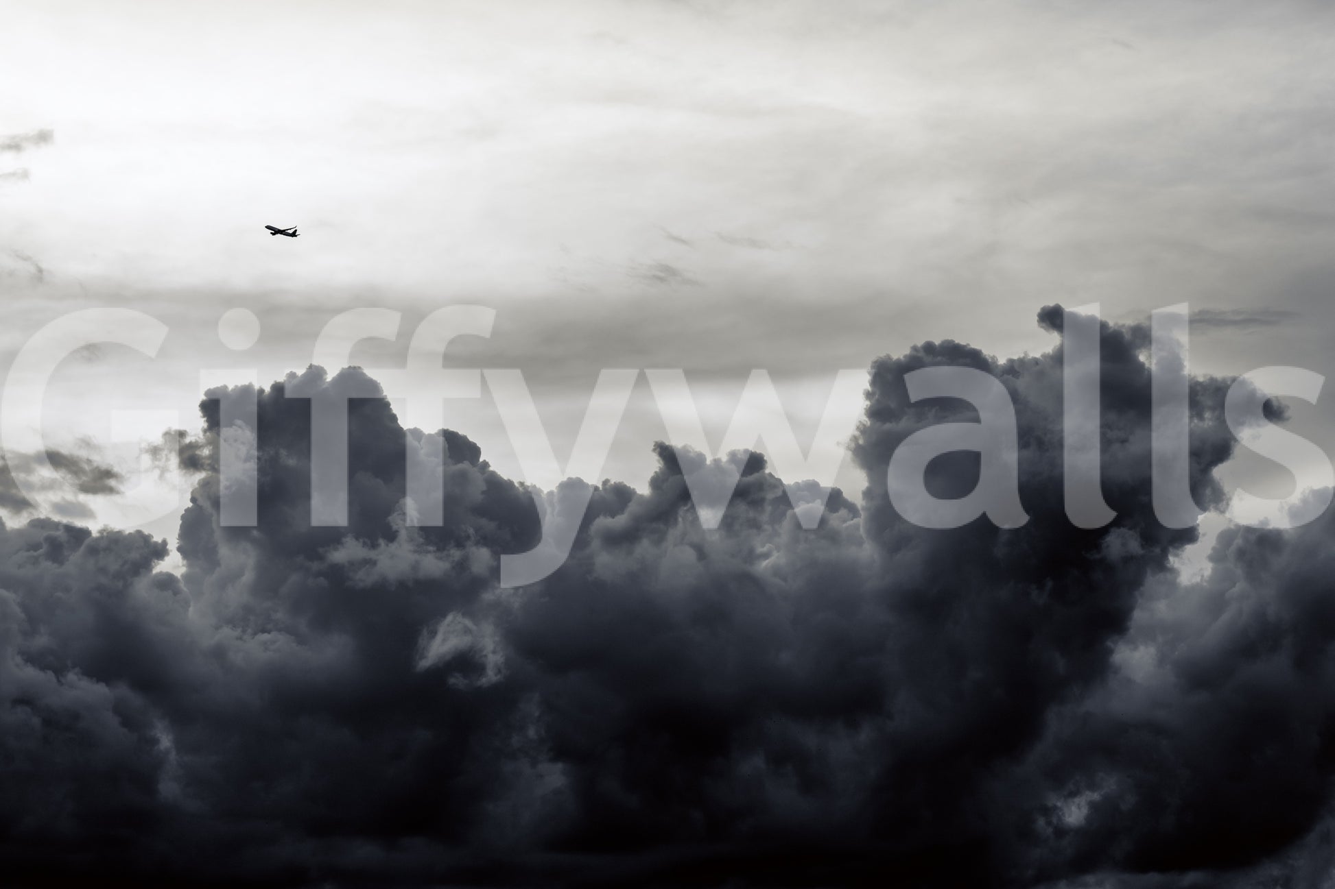 A high-quality serene sky wall mural for walls.

