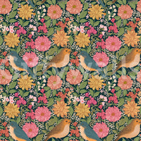 A high-quality serene flower wall mural for walls.

