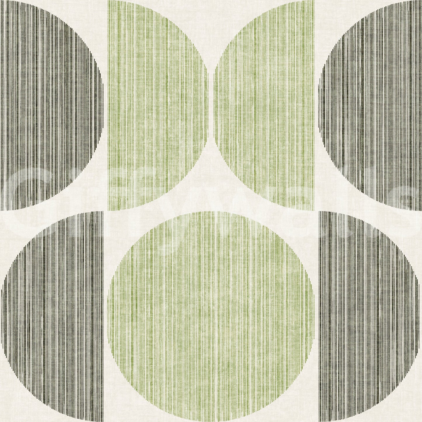 A high-quality sage geometric wall mural for walls.

