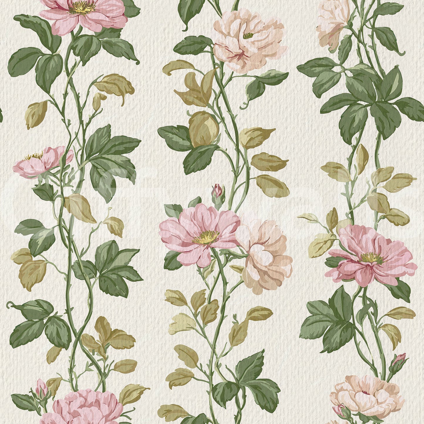 A high-quality serene flower wall mural for walls.

