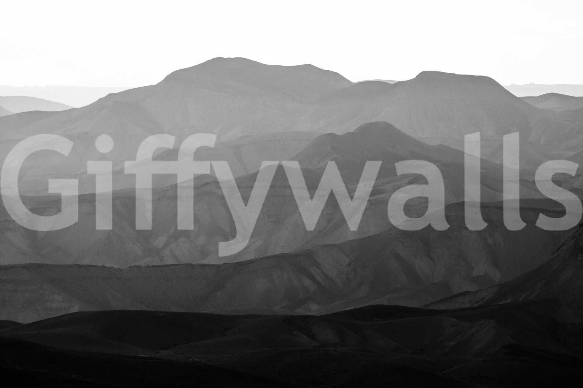 A high-quality serene mountain wall mural for walls.

