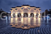 A high-quality minimalist pagoda wall mural for walls.

