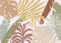 A high-quality minimalist palm wall mural for walls.

